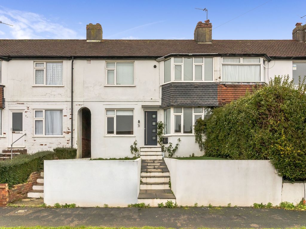 3 bed terraced house for sale in Haywards Road, Brighton BN1, £385,000