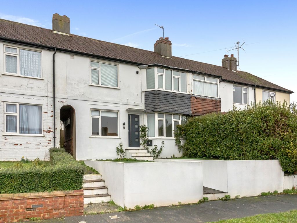 3 bed terraced house for sale in Haywards Road, Brighton BN1, £385,000