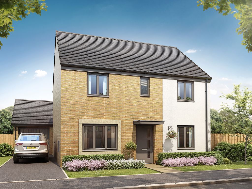 New home, 4 bed detached house for sale in "The Chedworth" at Whitney Crescent, Weston-Super-Mare BS24, £394,995