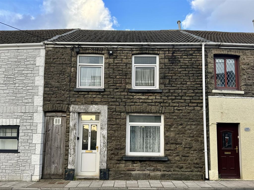 3 bed terraced house for sale in Commercial Road, Resolven, Neath SA11, £69,500