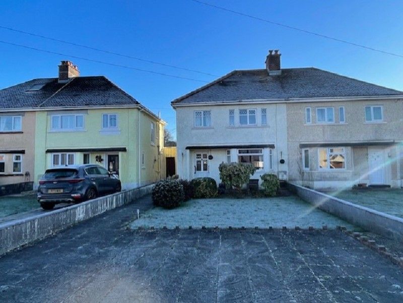 3 bed semi-detached house for sale in Heol Myrddin, Ffairfach, Llandeilo, Carmarthenshire. SA19, £189,950