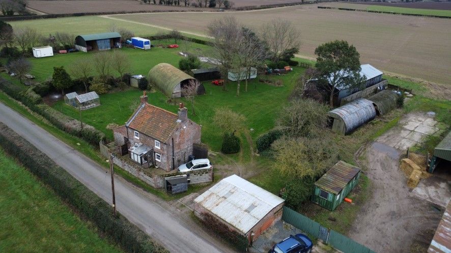 3 bed farmhouse for sale in Blackhall Farm, Chapel Hill, Edgefield, Melton Constable, Norfolk NR24, £375,000