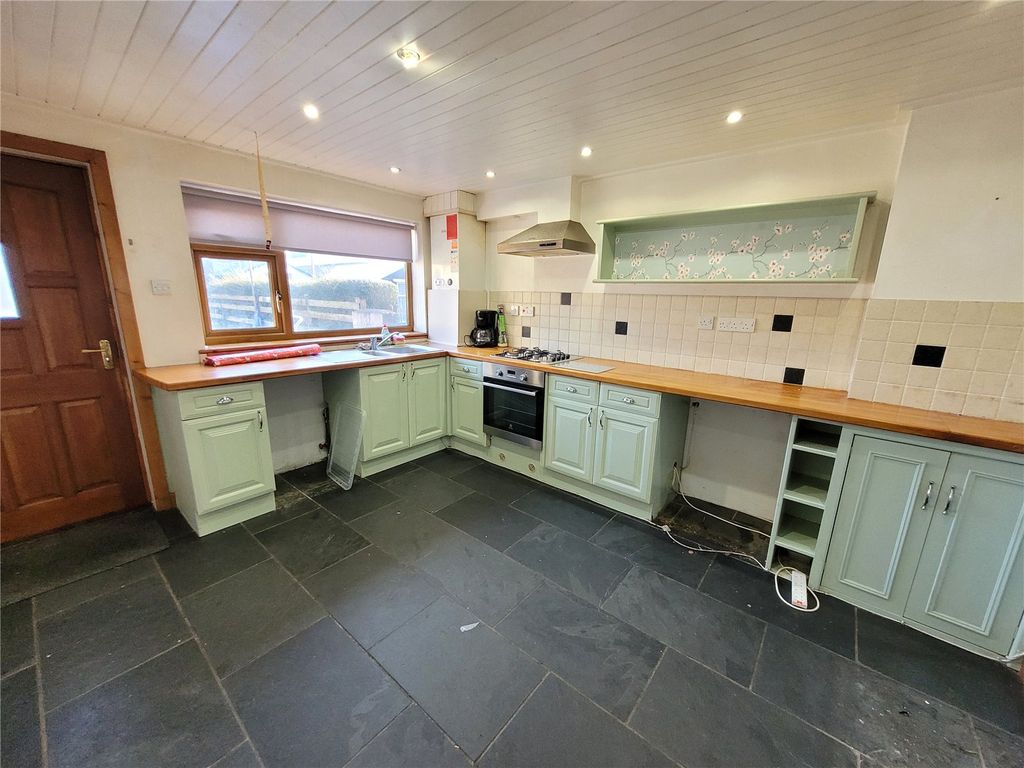 2 bed terraced house for sale in Water Street, Penygroes, Caernarfon, Gwynedd LL54, £110,000