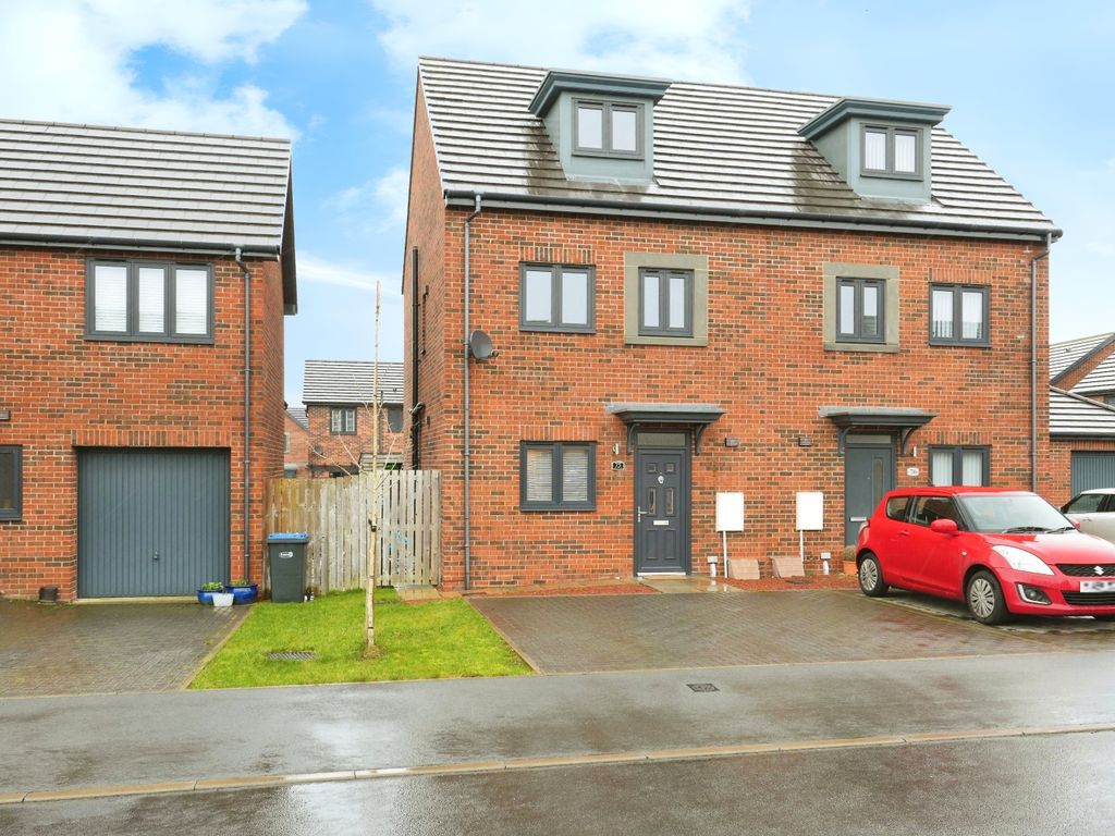 4 bed semi-detached house for sale in Marley Fields, Durham DH6, £190,000