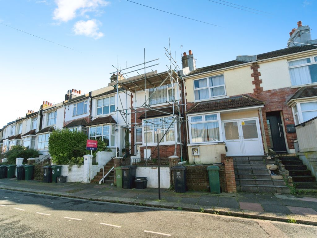 2 bed terraced house for sale in Kimberley Road, Brighton, East Sussex BN2, £325,000