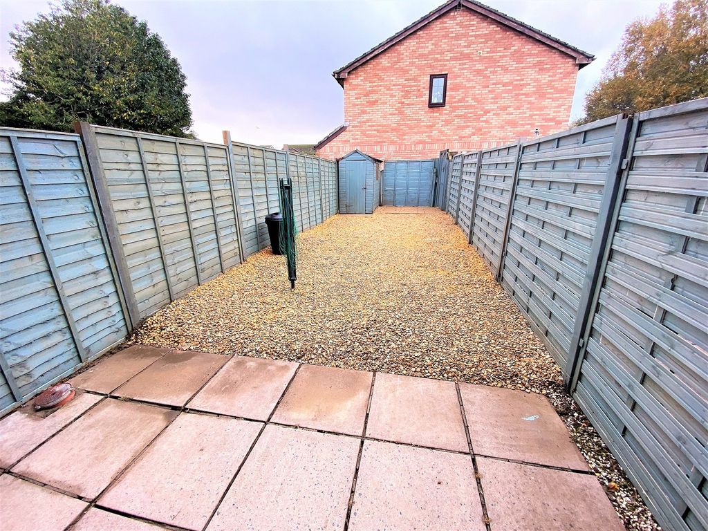 1 bed terraced house for sale in Orchid Close, St. Mellons, Cardiff. CF3, £155,000