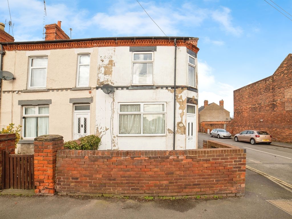 2 bed terraced house for sale in Mansfield Road, Alfreton DE55, £140,000