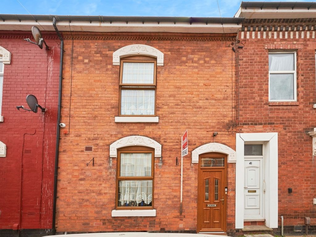 2 bed terraced house for sale in Church Street, Lozells, Birmingham B19, £185,000