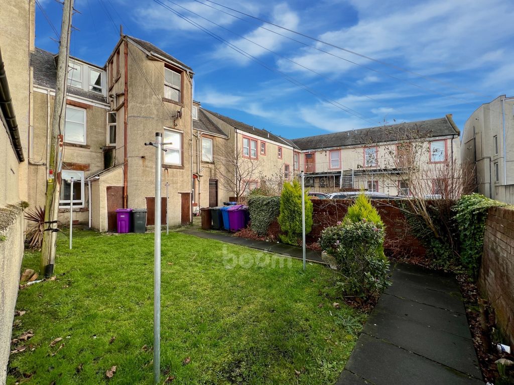 1 bed flat for sale in Vernon Street, Saltcoats KA21, £39,000