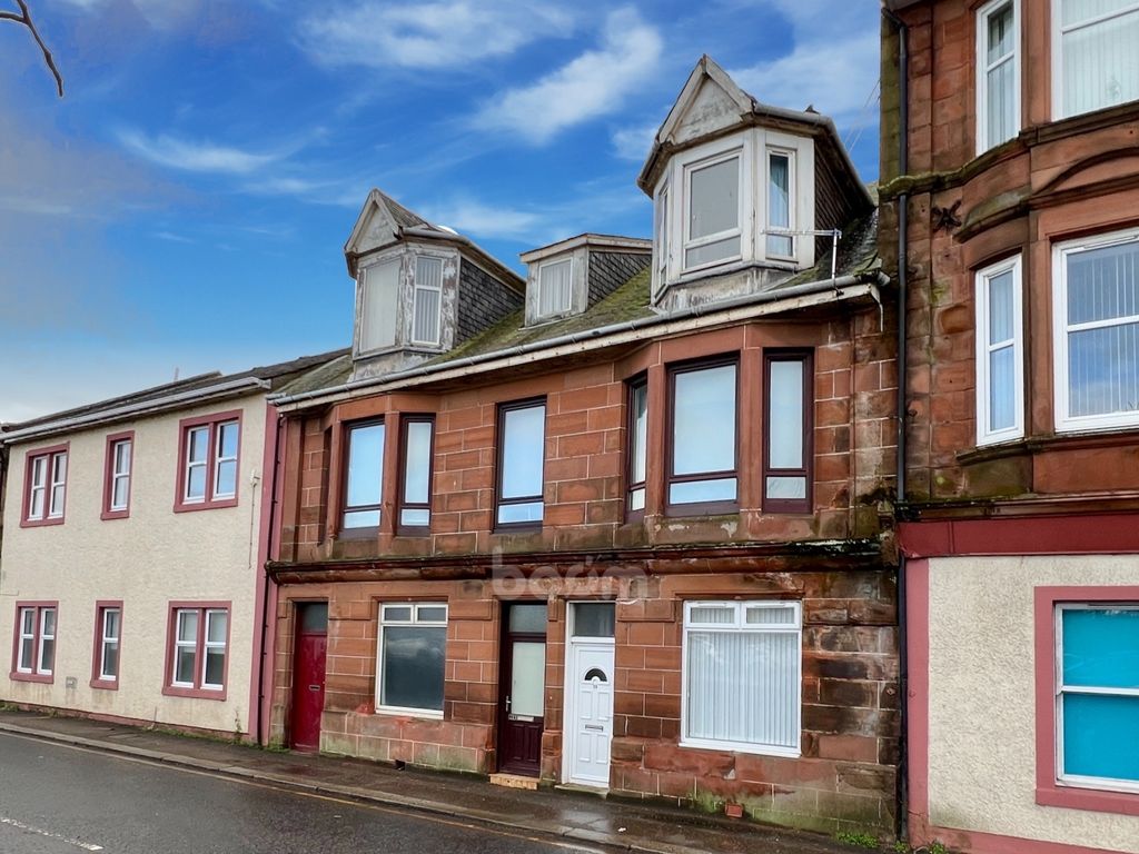 1 bed flat for sale in Vernon Street, Saltcoats KA21, £39,000