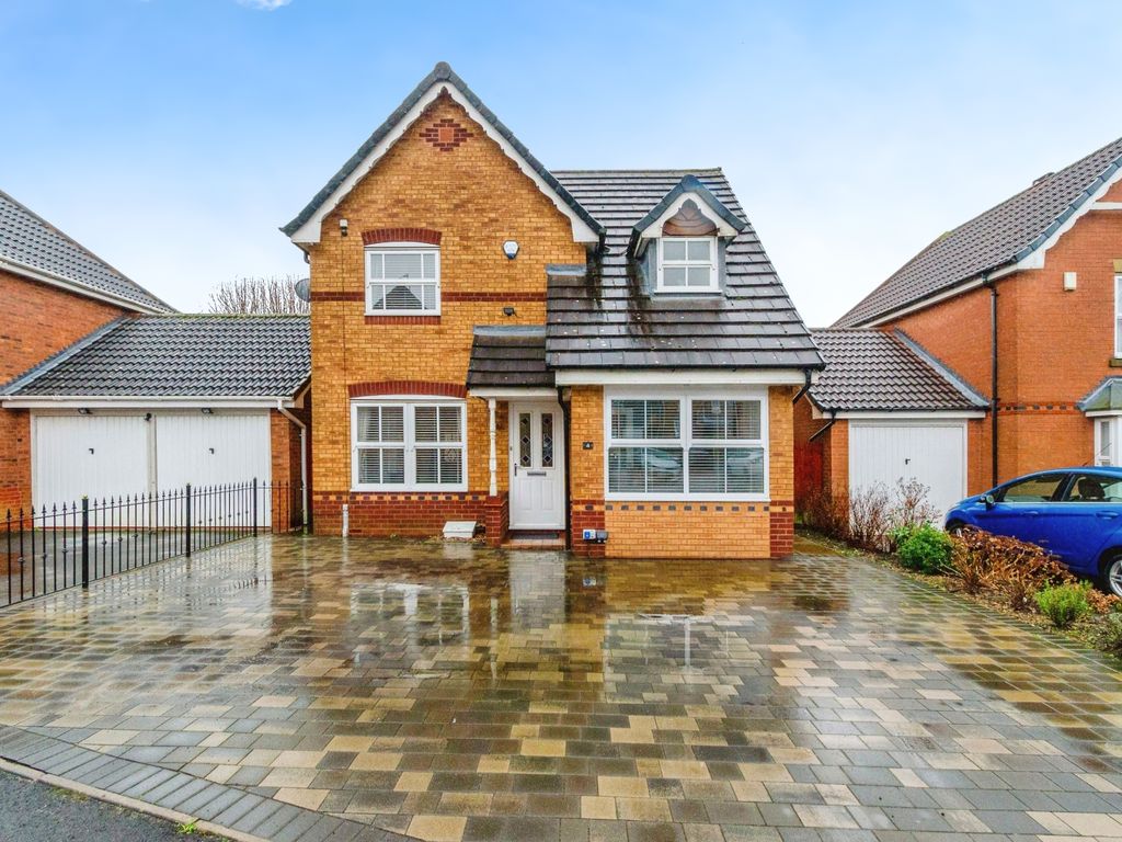 3 bed detached house for sale in Lauriston Close, Dudley DY1, £345,000