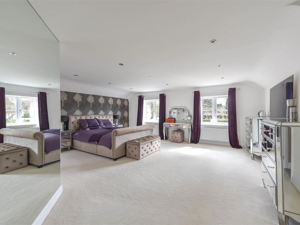 6 bed detached house for sale in Harlestone Road, Church Brampton, Northampton NN6, £1,295,000