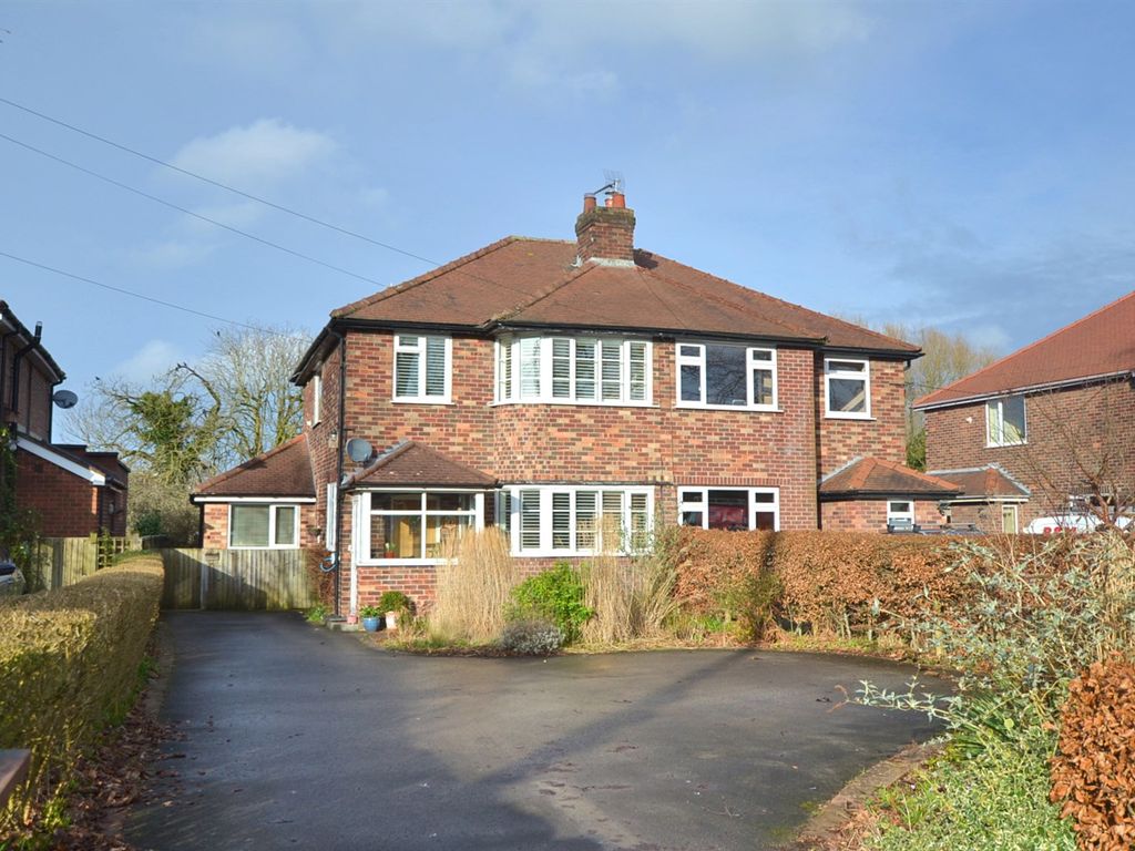 3 bed semi-detached house for sale in Chester Road, Holmes Chapel, Crewe CW4, £395,000