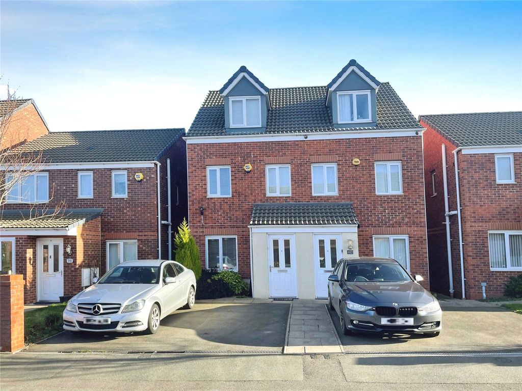 3 bed semi-detached house for sale in Ward Street, Wolverhampton, West Midlands WV2, £210,000