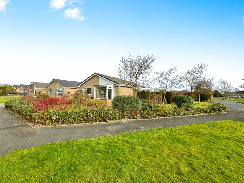 2 bed bungalow for sale in The Glebe, Stannington, Morpeth NE61, £385,000