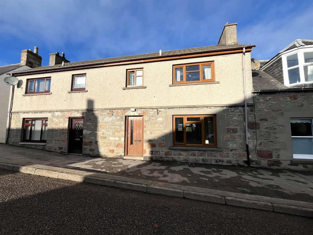 3 bed terraced house for sale in Conval Street, Dufftown, Keith AB55, £160,000