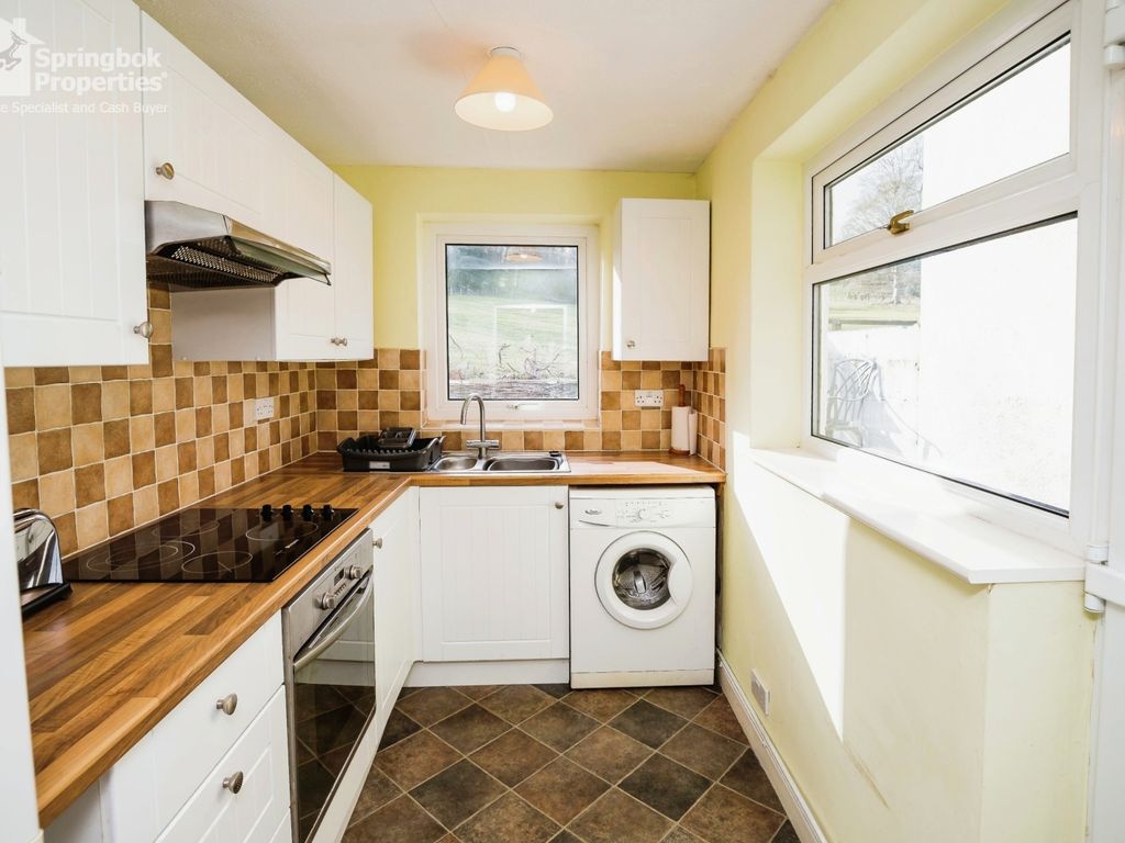 2 bed terraced house for sale in Fron Heulog, Ffordd Y Pentre, Mold, Clwyd CH7, £110,000