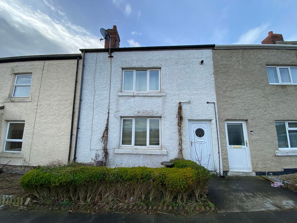 2 bed terraced house for sale in Bradley Cottages, Consett DH8, £85,000