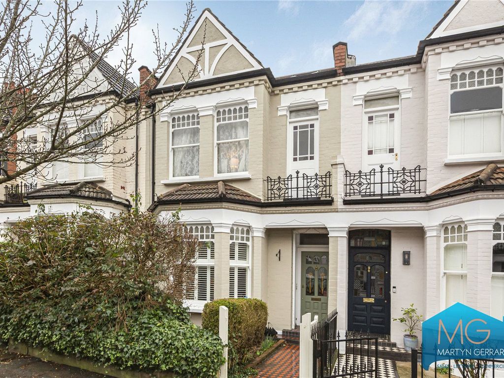 5 bed terraced house for sale in Greenham Road, London N10, £1,600,000