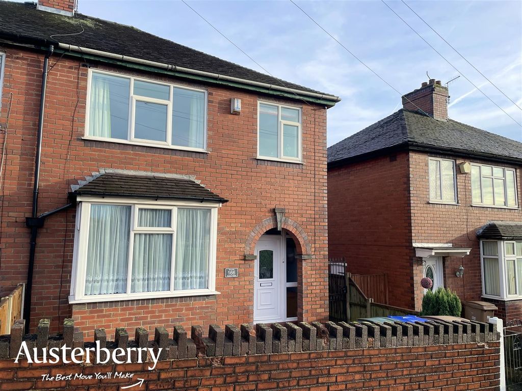 3 bed semi-detached house for sale in Anchor Road, Adderley Green, Stoke-On-Trent ST3, £135,000