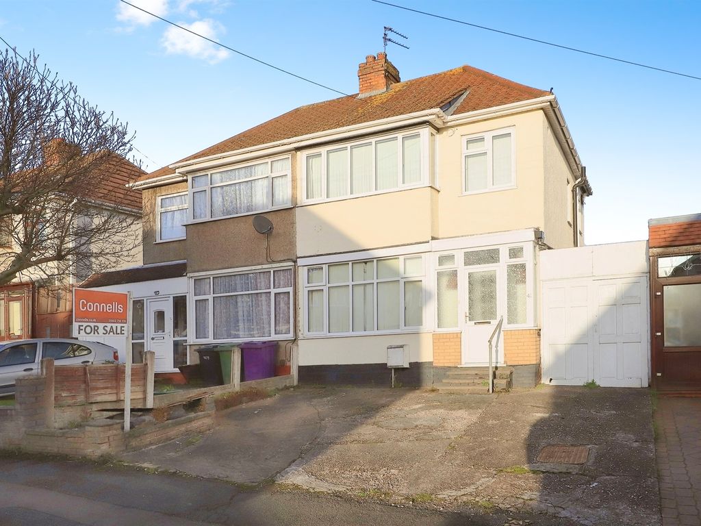 3 bed semi-detached house for sale in Lynton Avenue, Claregate, Wolverhampton WV6, £210,000