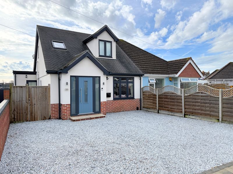 3 bed semi-detached bungalow for sale in The Crossway, Portchester, Fareham PO16, £450,000