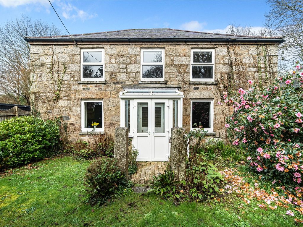4 bed cottage for sale in Crowlas, Penzance, Cornwall TR20, £575,000