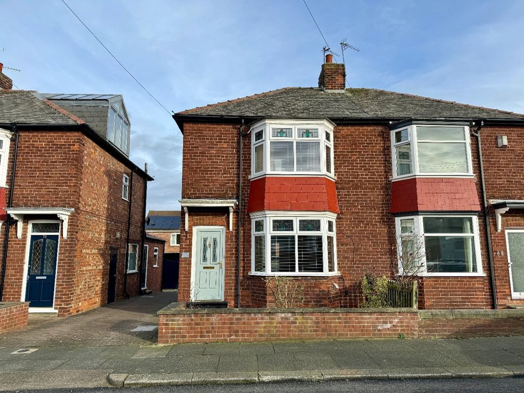 2 bed semi-detached house for sale in Alwyn Road, Darlington DL3, £145,000