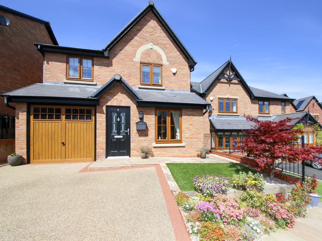 4 bed detached house for sale in Stonemill Rise, Appley Bridge, Wigan, Lancashire WN6, £430,000