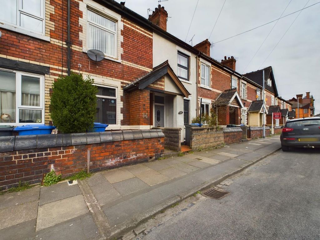 2 bed terraced house for sale in Fletcher Road, Stoke, Stoke-On-Trent ST4, £89,000