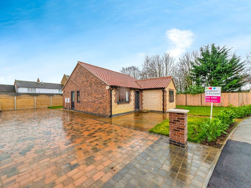 New home, 3 bed detached bungalow for sale in Belvoir Gardens, Great Gonerby, Grantham NG31, £300,000