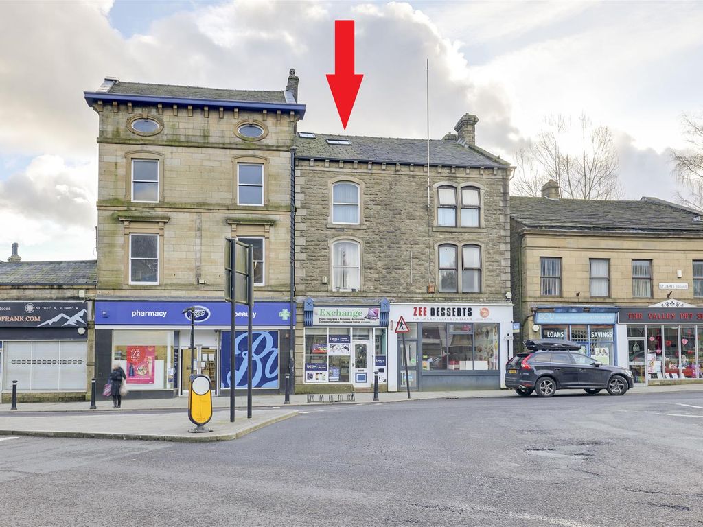 3 bed flat for sale in St. James Square / Tower Street, Bacup, Rossendale OL13, £250,000