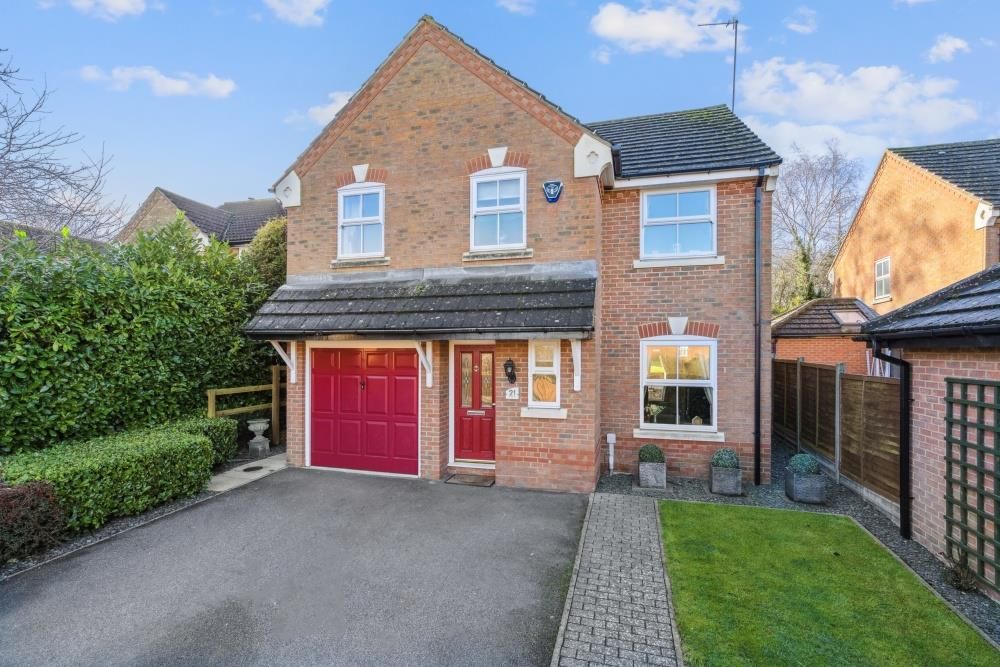 4 bed detached house for sale in Priory Close, Turvey, Bedford MK43, £550,000