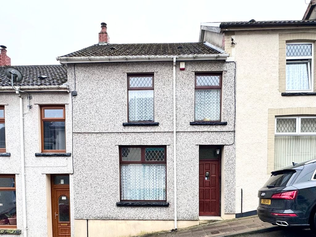 3 bed terraced house for sale in Wordsworth Street, Cwmaman, Aberdare CF44, £80,000