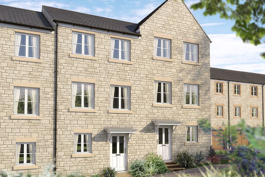 New home, 3 bed town house for sale in "The Winchcombe" at Oxleaze Way, Paulton, Bristol BS39, £324,995