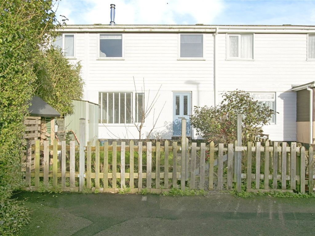 3 bed terraced house for sale in Tregellas Road, Mullion, Helston, Cornwall TR12, £250,000