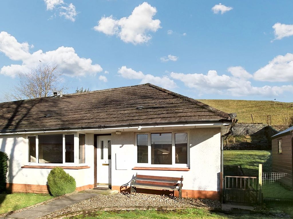 2 bed semi-detached bungalow for sale in Allanbank Road, Kinbuck, Dunblane FK15, £149,000