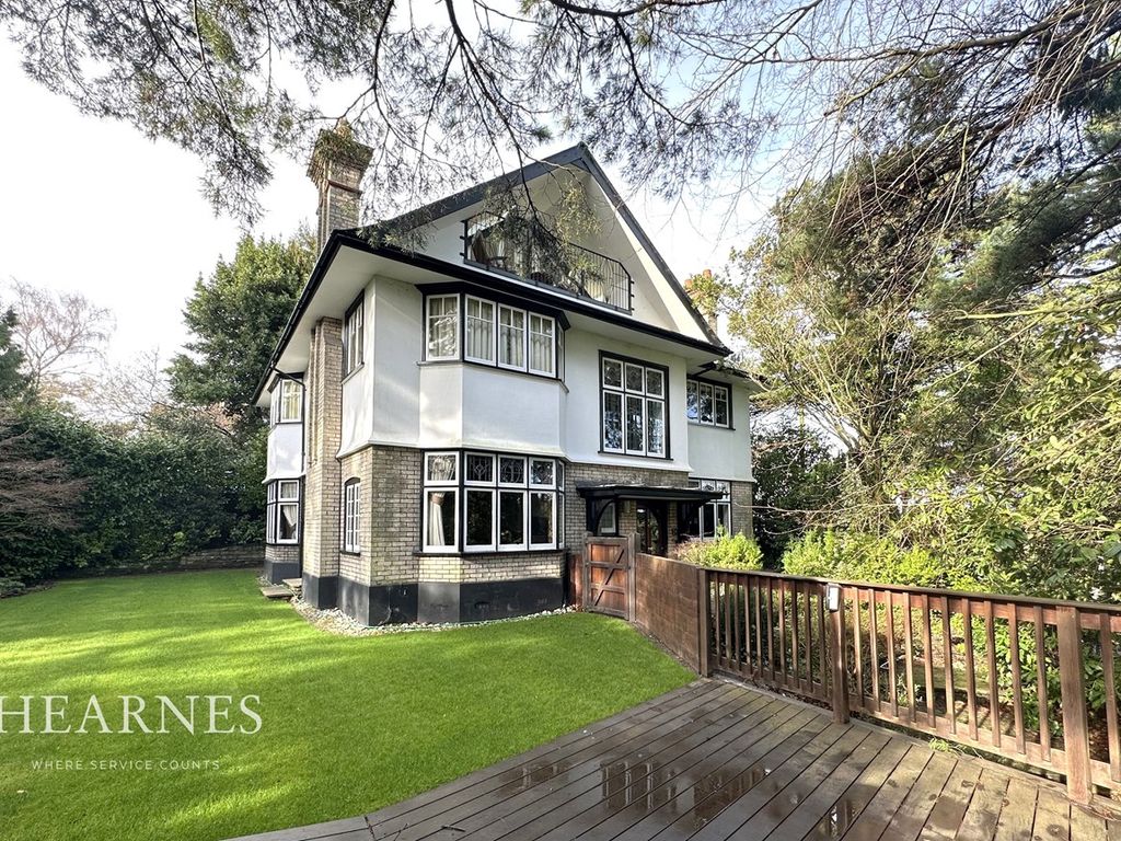 5 bed detached house for sale in Brunstead Road, Branksome Gardens, Westbourne BH12, £1,500,000