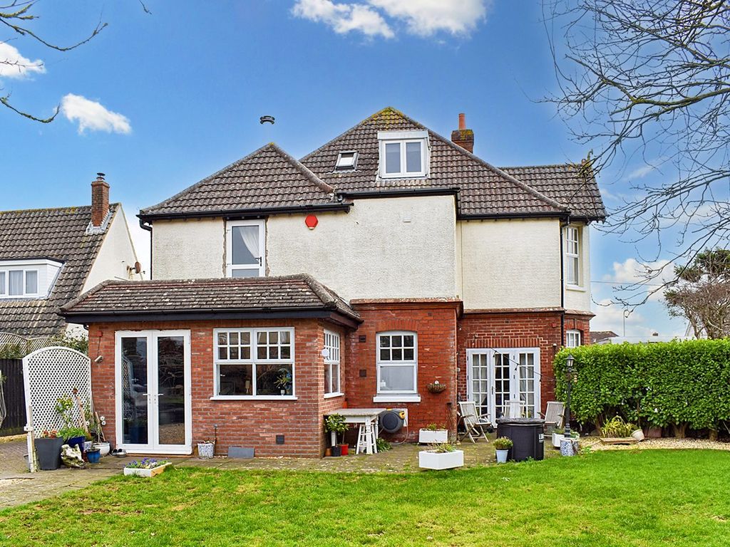 6 bed detached house for sale in Barton Court Avenue, Barton On Sea, New Milton BH25, £1,250,000