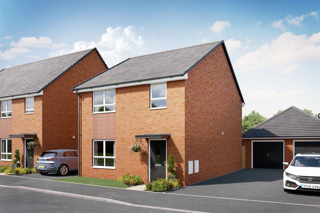New home, 4 bed detached house for sale in "The Huxford - Plot 183" at Valiant Fields, Banbury Road, Upper Lighthorne CV33, £399,995