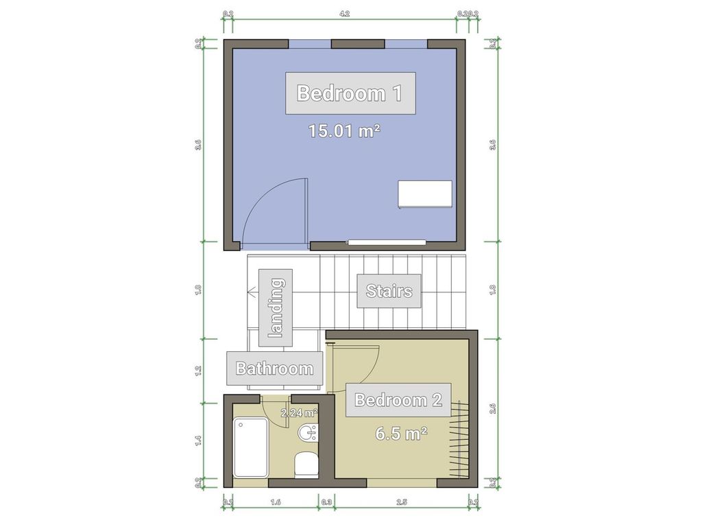 2 bed end terrace house for sale in Brook Street, Leicester LE19, £190,000