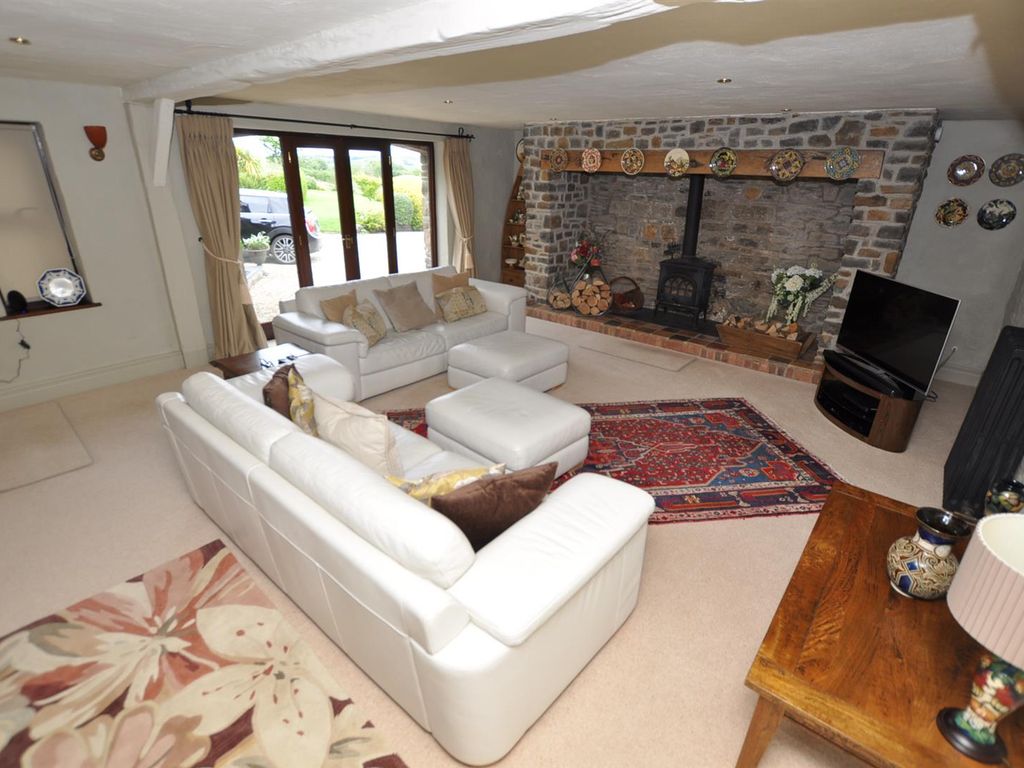 4 bed detached house for sale in Meidrim Road, Bancyfelin, Carmarthen SA33, £695,000