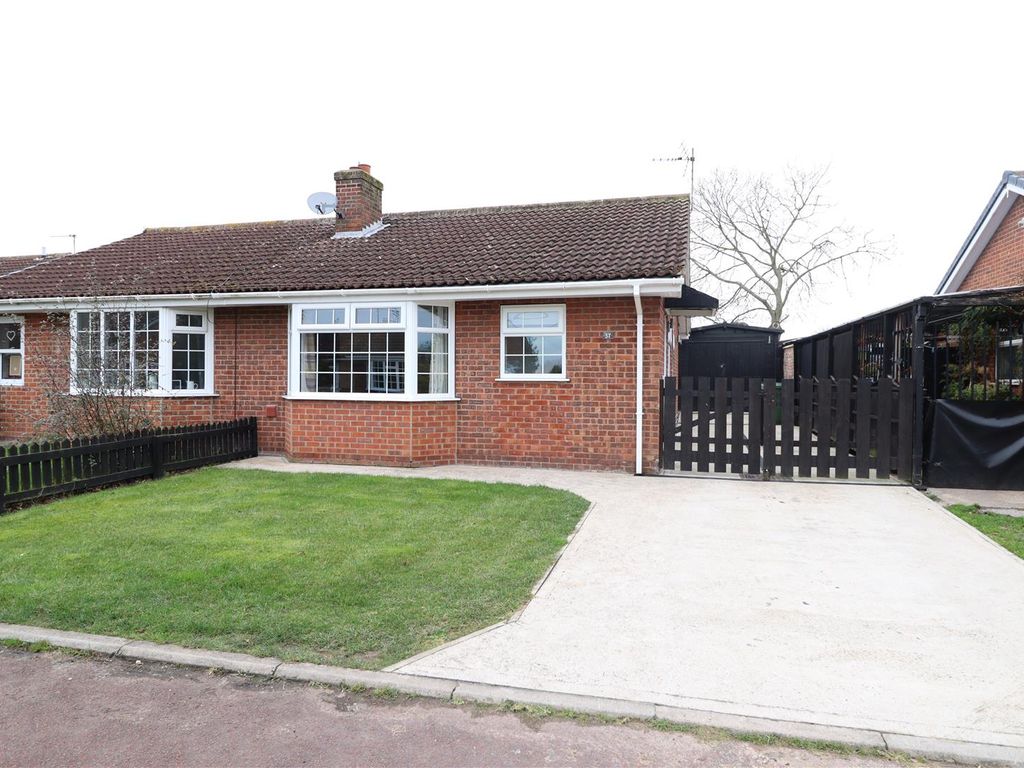 2 bed semi-detached bungalow for sale in St. Martins Close, Fangfoss, York YO41, £195,000