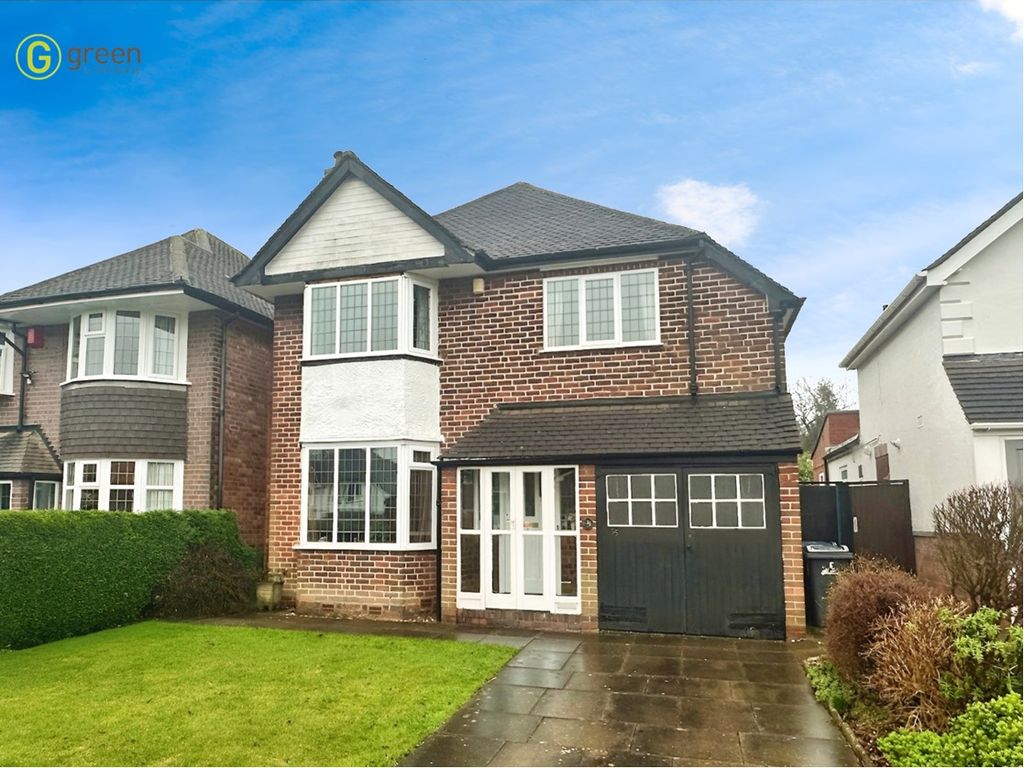 4 bed detached house for sale in Halton Road, Boldmere, Sutton Coldfield B73, £495,000
