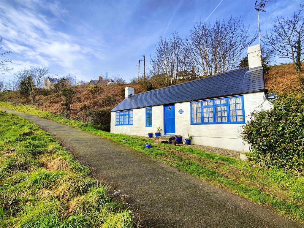 2 bed cottage for sale in Crows Cottage, Penslade, Fishguard SA65, £295,000