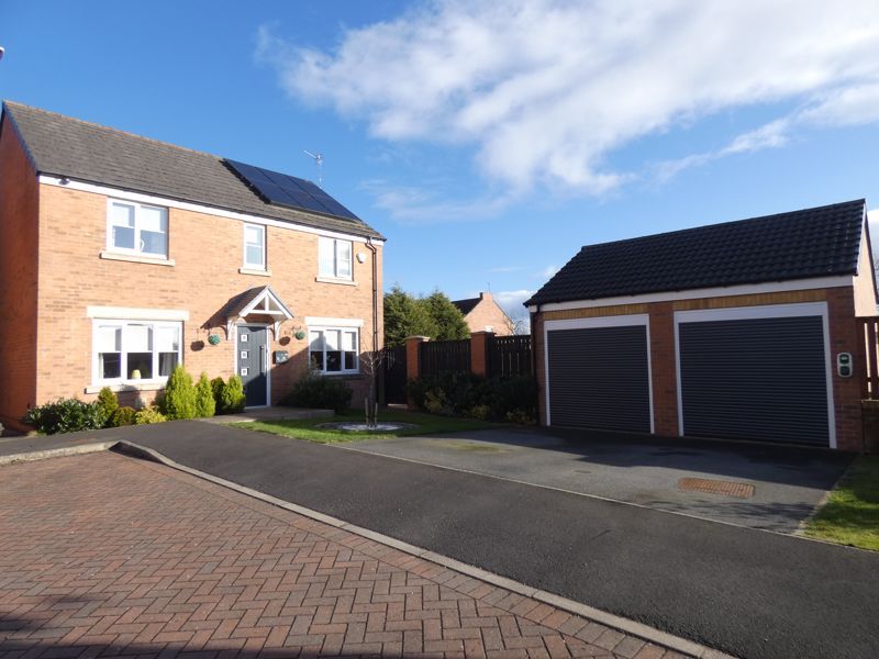 4 bed detached house for sale in Watson Park, Spennymoor DL16, £299,950