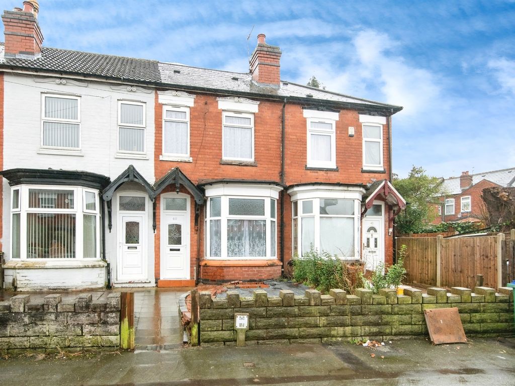 3 bed end terrace house for sale in Edward Road, Bearwood, Smethwick B67, £220,000