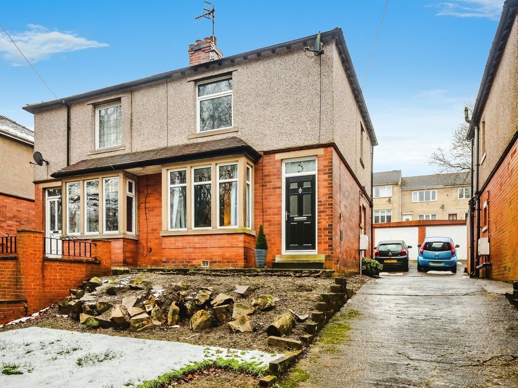 2 bed semi-detached house for sale in Kebroyd Avenue, Triangle, Sowerby Bridge HX6, £220,000