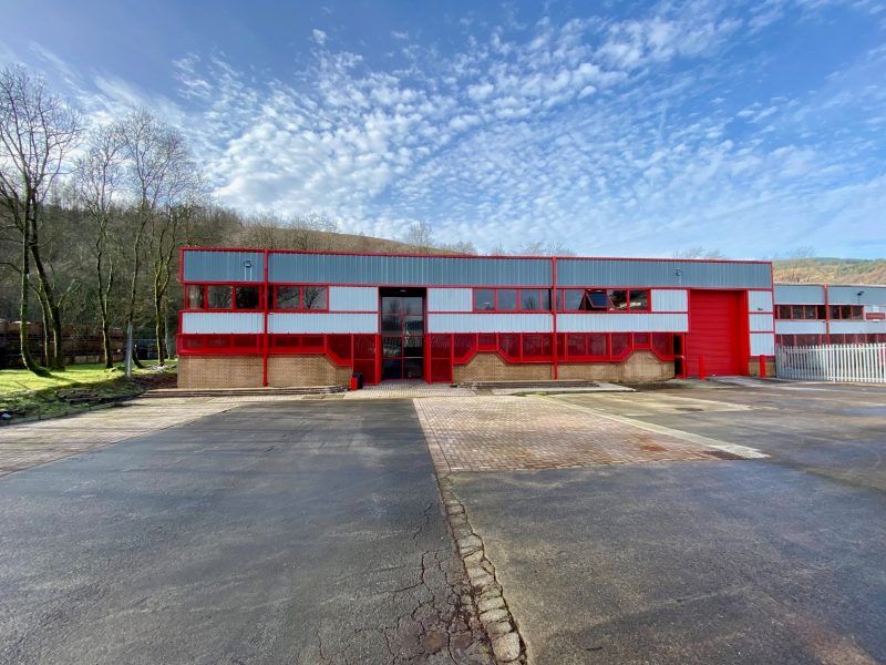 Industrial to let in Unit 3 Cambrian Industrial Estate, Tonypandy CF40, £52,100 pa