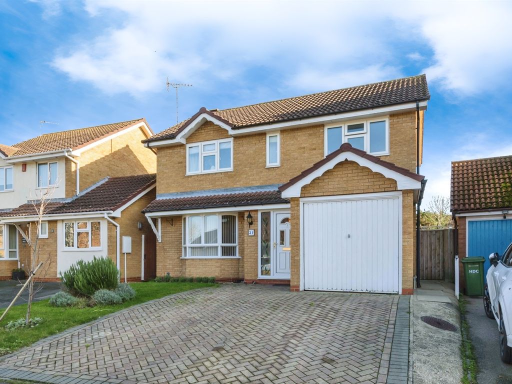 4 bed detached house for sale in Orthwaite, Huntingdon PE29, £385,000